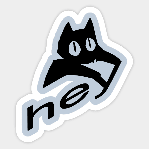 cat Sticker by litbih